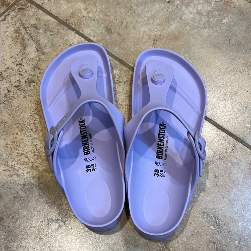 Birkenstock Purple Sandals Ergonomic Waterproof Design